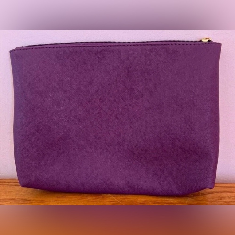 Elegant Purple Cosmetic Pouch